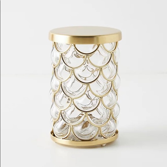 Anthropologie Other - Anthropologie Gillian scalloped canister